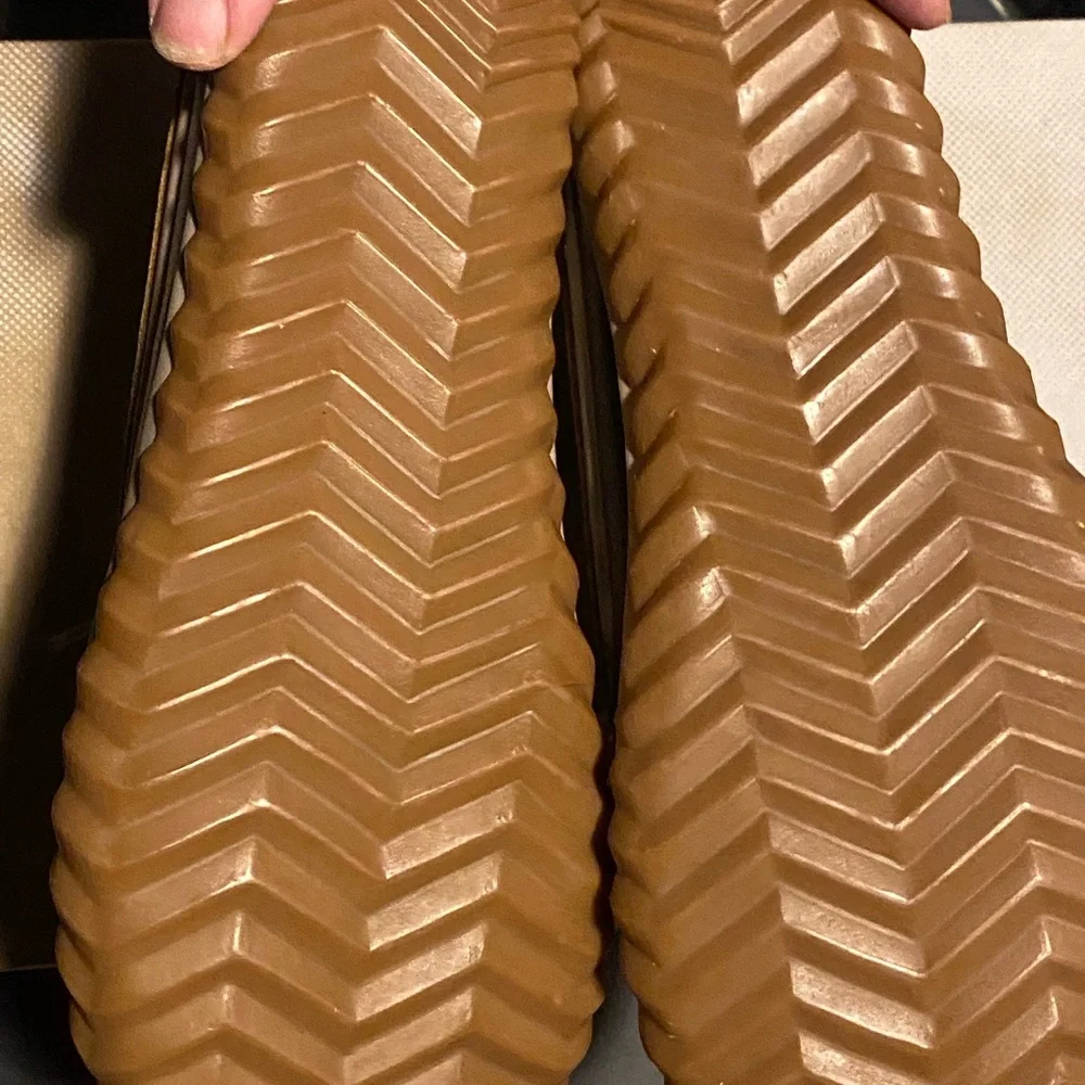 Women's Brown Lace-Up Duck Boots